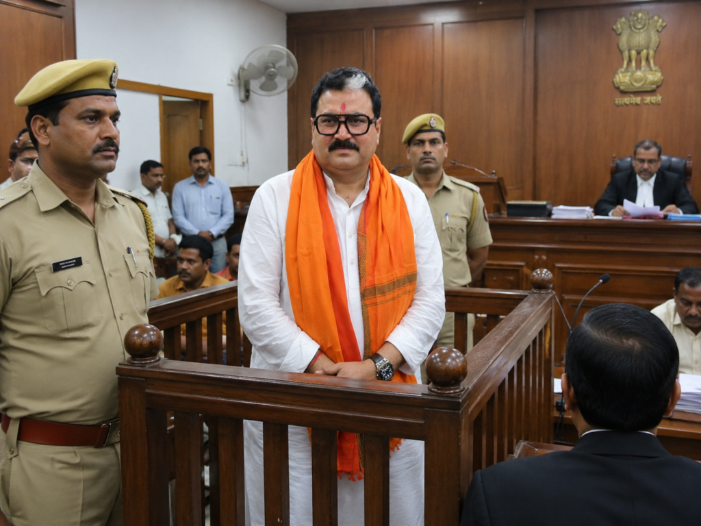 राऊज एवेन्यू कोर्ट में हर्ष फायरिंग मामले में दोषी बीजेपी विधायक राजू सिंह को चार साल की जेल और 25 लाख का जुर्माना