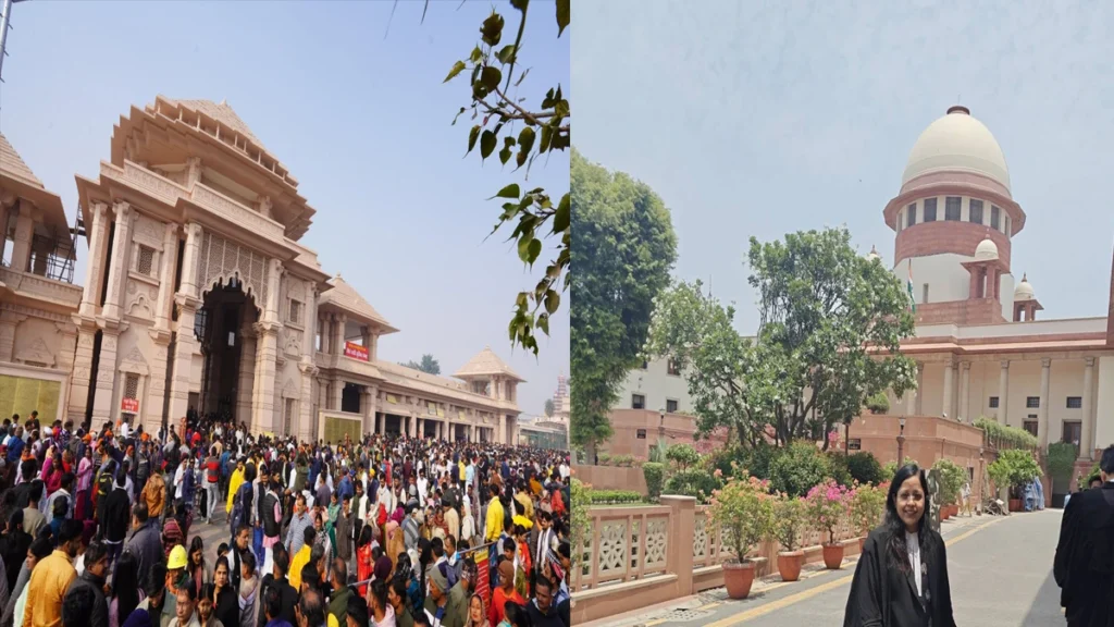 अयोध्या राम मंदिर दान मामले में सुनवाई के दौरान सुप्रीम कोर्ट ने श्रीराम जन्मभूमि तीर्थ क्षेत्र ट्रस्ट और उत्तर प्रदेश सरकार को नोटिस जारी किया।