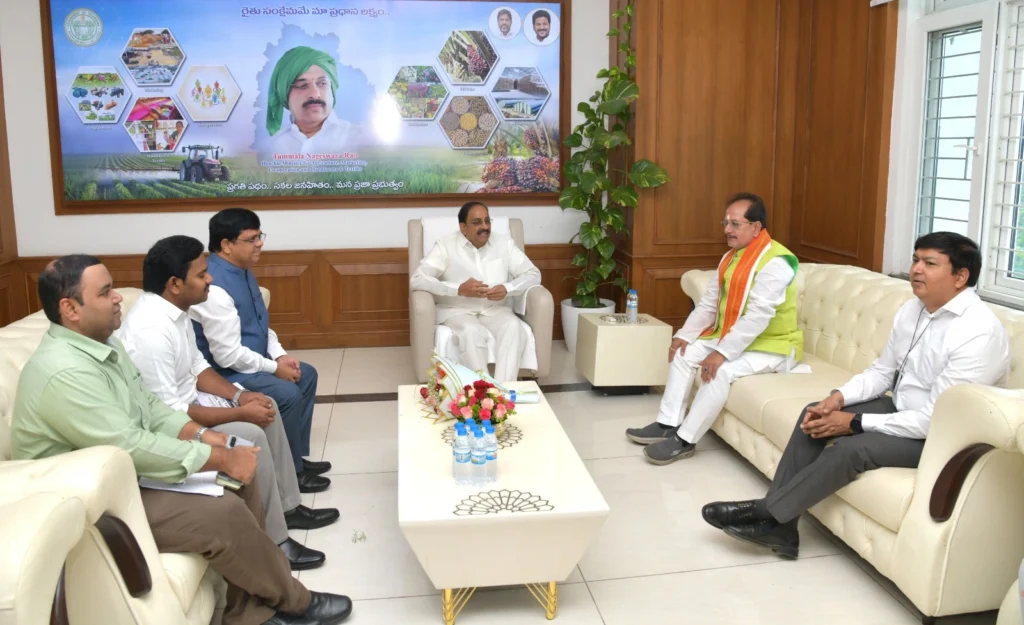 ICRISAT और तेलंगाना के साथ कृषि सहयोग की योजना। बिहार के किसान तेलंगाना में ऑयल पाम की खेती और प्रसंस्करण सीखेंगे, जबकि तेलंगाना के किसान बिहार आकर मखाना की खेती और मार्केटिंग समझेंगे।