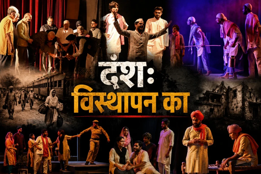 नाटक की शुरुआत 1857 के स्वतंत्रता संग्राम की उस साझी विरासत से होती है, जब हिंदू और मुस्लिमों ने मिलकर अंग्रेजी सत्ता के खिलाफ संघर्ष किया था।