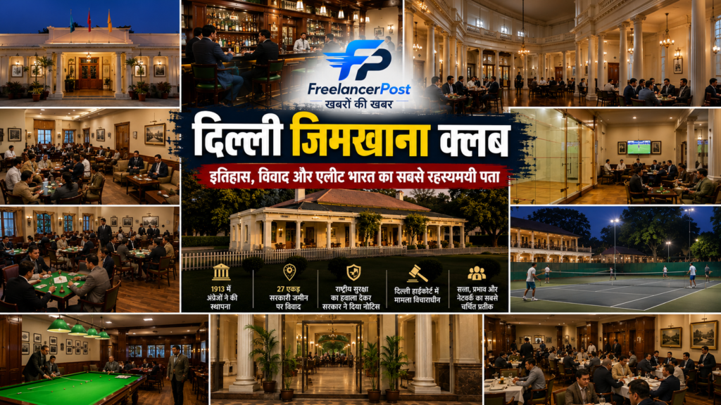 इनसाइड स्टोरी: सत्ता, इतिहास और 27 एकड़ जमीन की लड़ाई, आखिर क्यों चर्चा में है देश का सबसे चर्चित दिल्ली जिमखाना क्लब? Delhi Gymkhana Club की ऐतिहासिक इमारत और भूमि विवाद पर विशेष रिपोर्ट