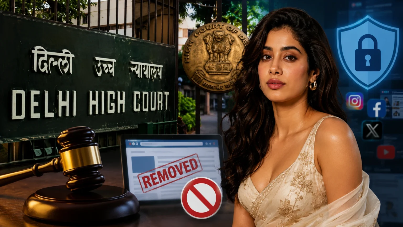 Janhvi Kapoor को लेकर दिल्ली HC सख्त, अश्लील ऑनलाइन कंटेंट हटाने का आदेश Janhvi Kapoor Delhi High Court personality rights case