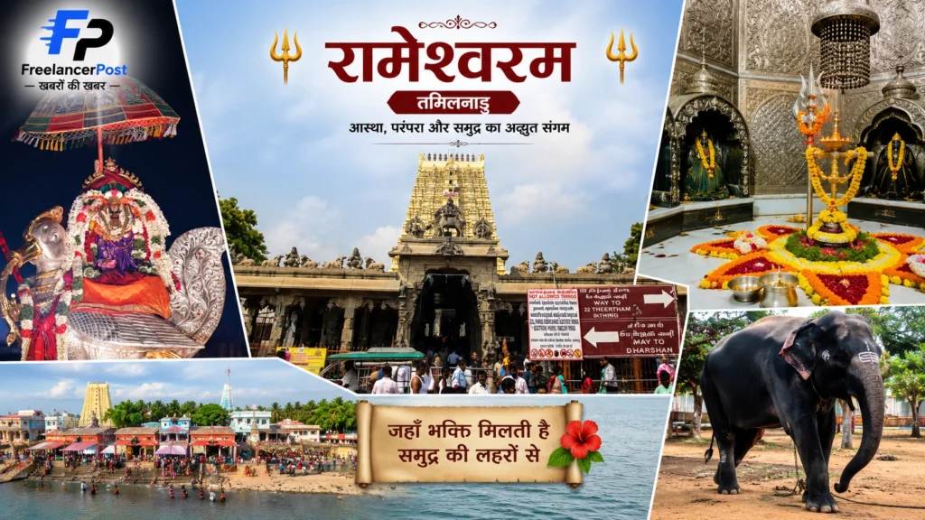 लंका पर चढ़ाई करने से पहले भगवान श्री राम ने रावण वध और समुद्र पार करने हेतु शक्ति-अर्चना के लिए स्वयं अपने हाथों से बालू का शिवलिंग बनाकर इसकी स्थापना की थी। 