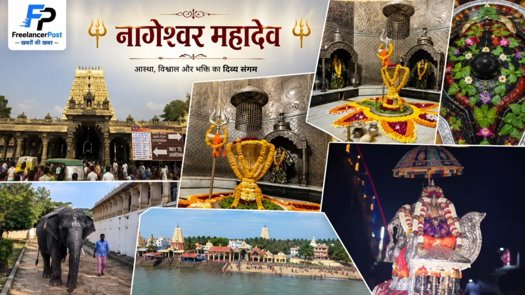 महात्म्य: 'दारुकावन' क्षेत्र में स्थित। शिवभक्त सुप्रीय की राक्षस दारुक से रक्षा करने के लिए भगवान शिव प्रकट हुए थे। नागों के देवता होने के कारण इसे नागेश्वर कहा जाता है। 