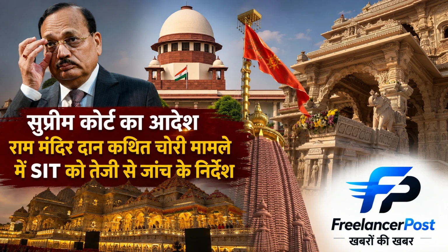 राम मंदिर दान की कथित चोरी मामले में सुप्रीम कोर्ट और SIT जांच