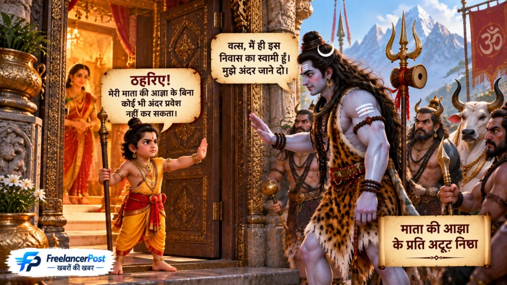 धीरे-धीरे बात बढ़ती गई और शिवगणों व बालक के बीच भयंकर युद्ध छिड़ गया