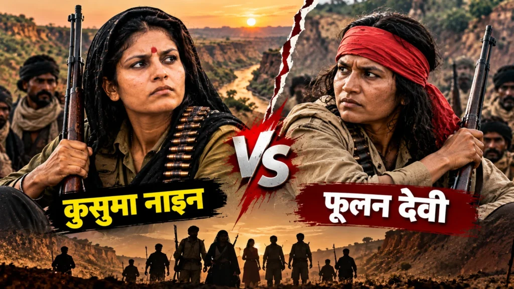 फूलन देवी के अपराधों की फेहरिस्त बहुत लंबी थी, लेकिन उसके पीछे एक गहरी सामाजिक टीस और व्यक्तिगत प्रतिशोध की आग थी। 