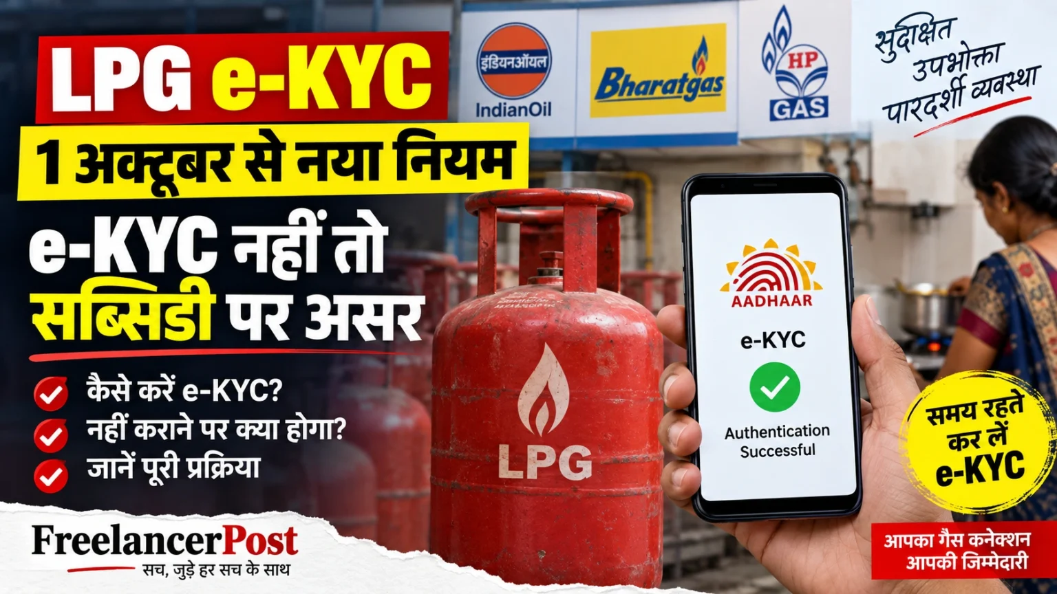 e-KYC और आधार बायोमेट्रिक ऑथेंटिकेशन का नया नियम