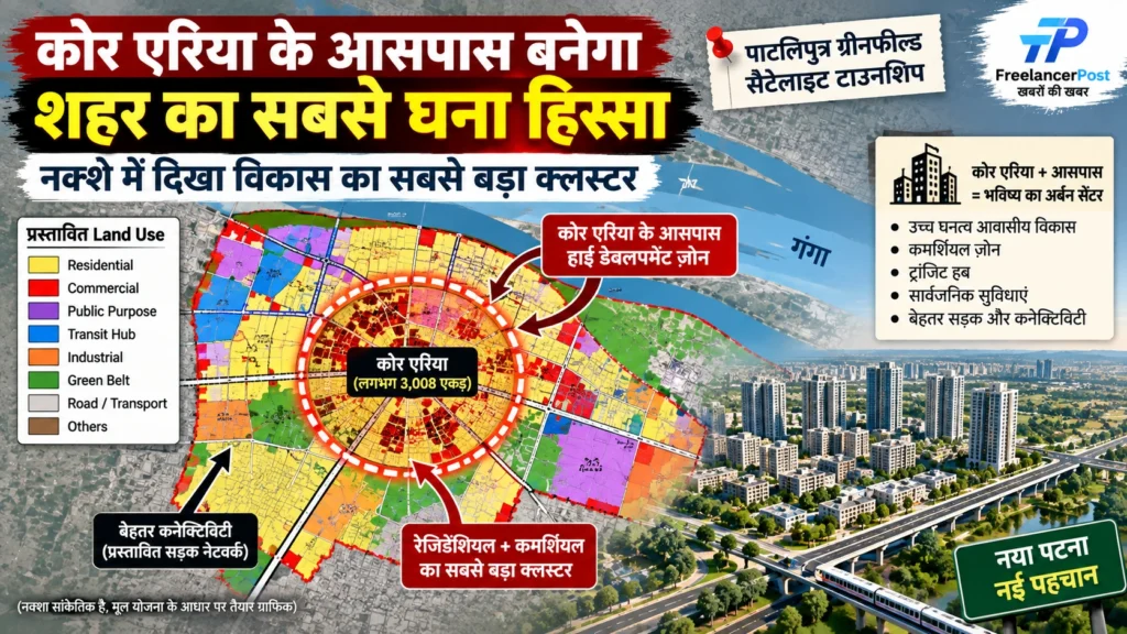 पाटलिपुत्र सैटेलाइट टाउनशिप के 81,730 एकड़ क्षेत्र में प्रस्तावित लैंड यूज की तस्वीर कैडस्ट्रल मैप से सामने आती है। जानिए कहां क्या बनेगा।
