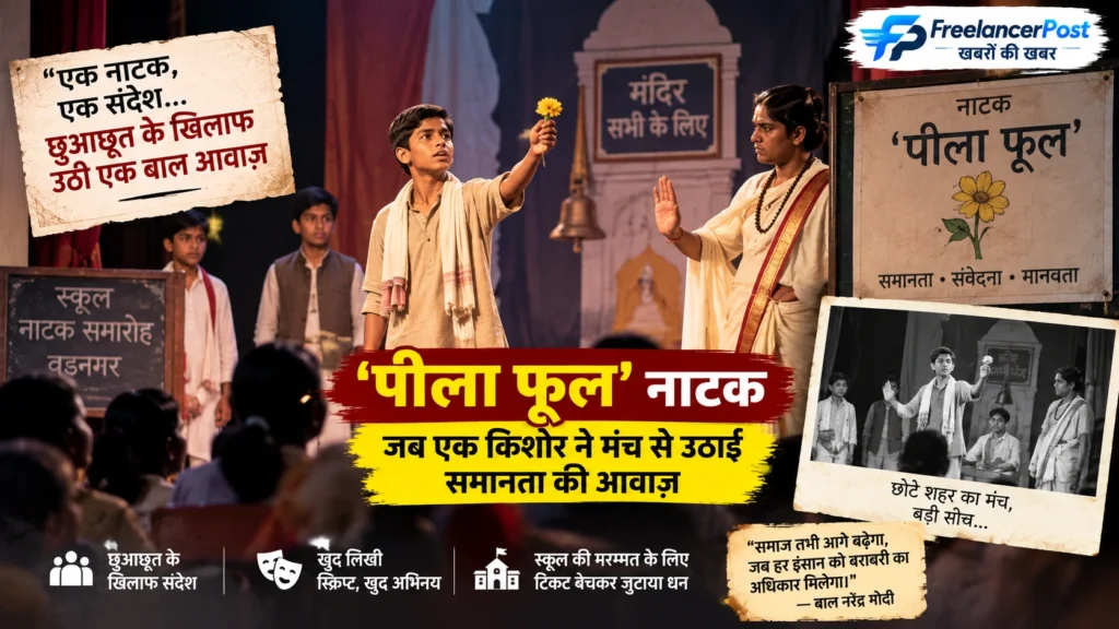 PM Modi Birthday बालक नरेंद्र के भीतर सामाजिक कुरीतियों के खिलाफ अलख जगाने का जज्बा बचपन में ही साफ दिखने लगा था।