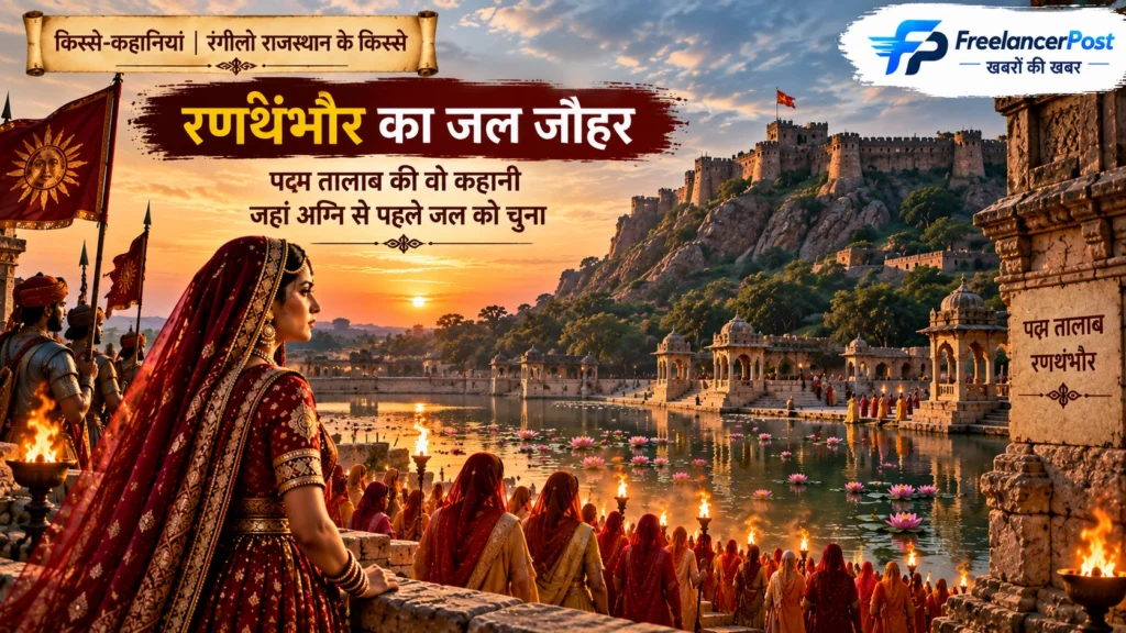 रणथंभौर के जल जौहर की कहानी (1301 ईस्वी)