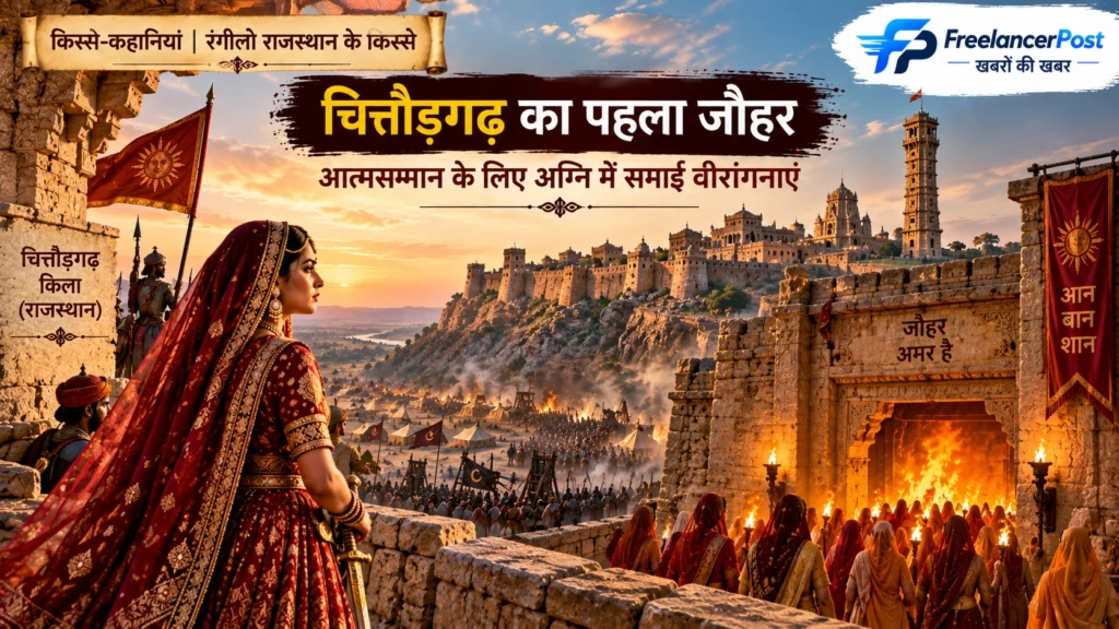 चित्तौड़गढ़ के पहले जौहर की कहानी (1303 ईस्वी)