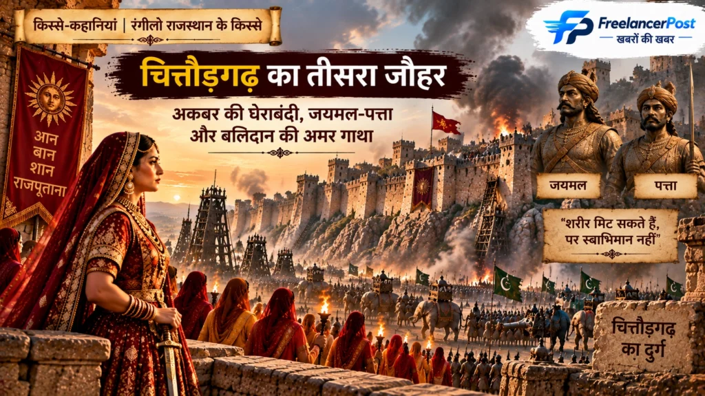 चित्तौड़गढ़ के तीसरे जौहर की कहानी (1567-1568 ईस्वी)